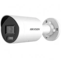 Caméra 4MP avec avec double micro et alarme sonore et visuelle Hikvision DS-2CD2046G2H-I2U/SL(4mm) vision de nuit 40 mètres