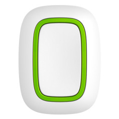 Ajax Button S blanc bouton panique sans fil IP55 protection contre la poussière et les projections d'eau