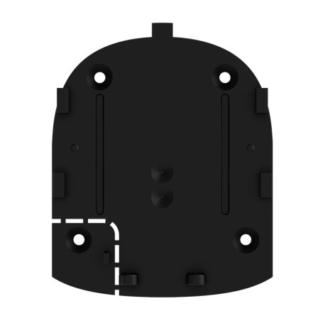 Ajax Bracket Hub Black
