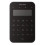 Clavier LCD sans fil noir avec lecteur de badge Hikvision DS-PK1-LT-WE/Black pour alarme Hikvision A