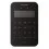 Clavier LCD sans fil noir avec lecteur de badge Hikvision DS-PK1-LT-WE/Black pour alarme Hikvision A