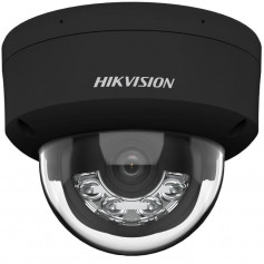 Caméra noire 4MP H265+ Hikvision DS-2CD2147G2H-LISU (Black) ColorVu micro intégré vision de nuit 30 mètres - Déstockage