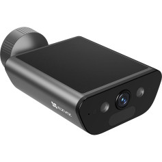 Caméra 4K Wi-Fi sur batterie avec panneau solaire intégré EZVIZ EB5 4K avec vision de nuit en couleur 15 mètres