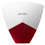 Sir&egrave;ne filaire rouge ext&eacute;rieure / int&eacute;rieure (12V) Hikvision DS-PS102X/RED pour alarme AX HYBRID PRO