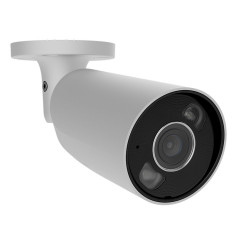 Caméra de surveillance 4K Ajax BulletCam HL (8 Mp/2.8 mm) White avec IA micro intégré et vision de nuit couleur 50 mètres