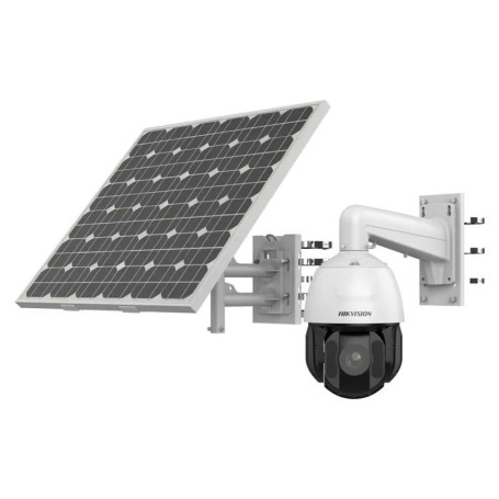 Kit solaire Hikvision caméra PTZ 4G 4MP + panneau solaire