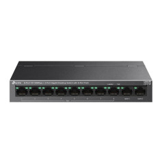 Switch PoE longue distance 10 ports TP-Link LS1210P 8 ports PoE+ et 2 ports Gigabit budget PoE 96W