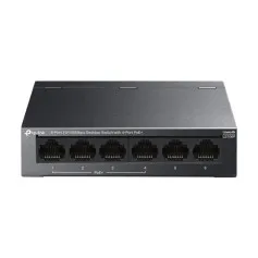 Switch PoE longue distance 6 ports TP-Link LS106P 4 ports PoE+ et 2 ports LAN budget PoE 65W