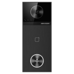 Interphone vidéo IP 4MP Hikvision DS-KV6114-WBE1 contrôle d’accès WiFi Bluetooth IP65 PoE