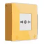 Ajax ManualCallPoint Yellow de profil