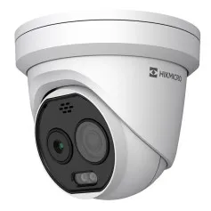 Caméra thermique 5MP bi spectre Hikvision HM-TD1228T-3/G1/T3A IA Guanlan et vision de nuit 30 mètres en couleur