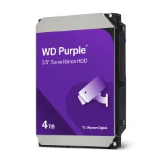 Disque dur 4 To spécial vidéosurveillance Western Digital Purple