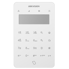 Hikvision DS-PK501LTM-HWE clavier LCD filaire avec lecteur RFID pour AX Hybrid Pro V2 en déstockage