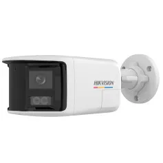 Caméra panoramique 180° 6MP ColorVu Hikvision DS-2CD1T67G2HP-LIUF/SL(2.8mm) défense active vision de nuit couleur 30 mètres