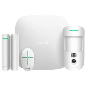Ajax StarterKit Cam Plus HDR Blanc Hub 2 Plus MotionCam HDR