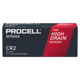 Pack 10 piles Procell Intense CR2 3V 920 mAh
