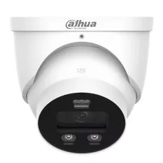 Caméra de surveillance 4MP Dahua HDW3449H-AS-PV-PRO TiOC PRO WizColor avec IA défense active et vision de nuit couleur 30 mètres