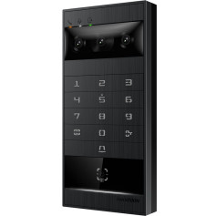Portier vidéo IP 4MP Hikvision DS-KV8114T-KWQE1 triple objectif 180° reconnaissance faciale et clavier PoE Wi-Fi 6