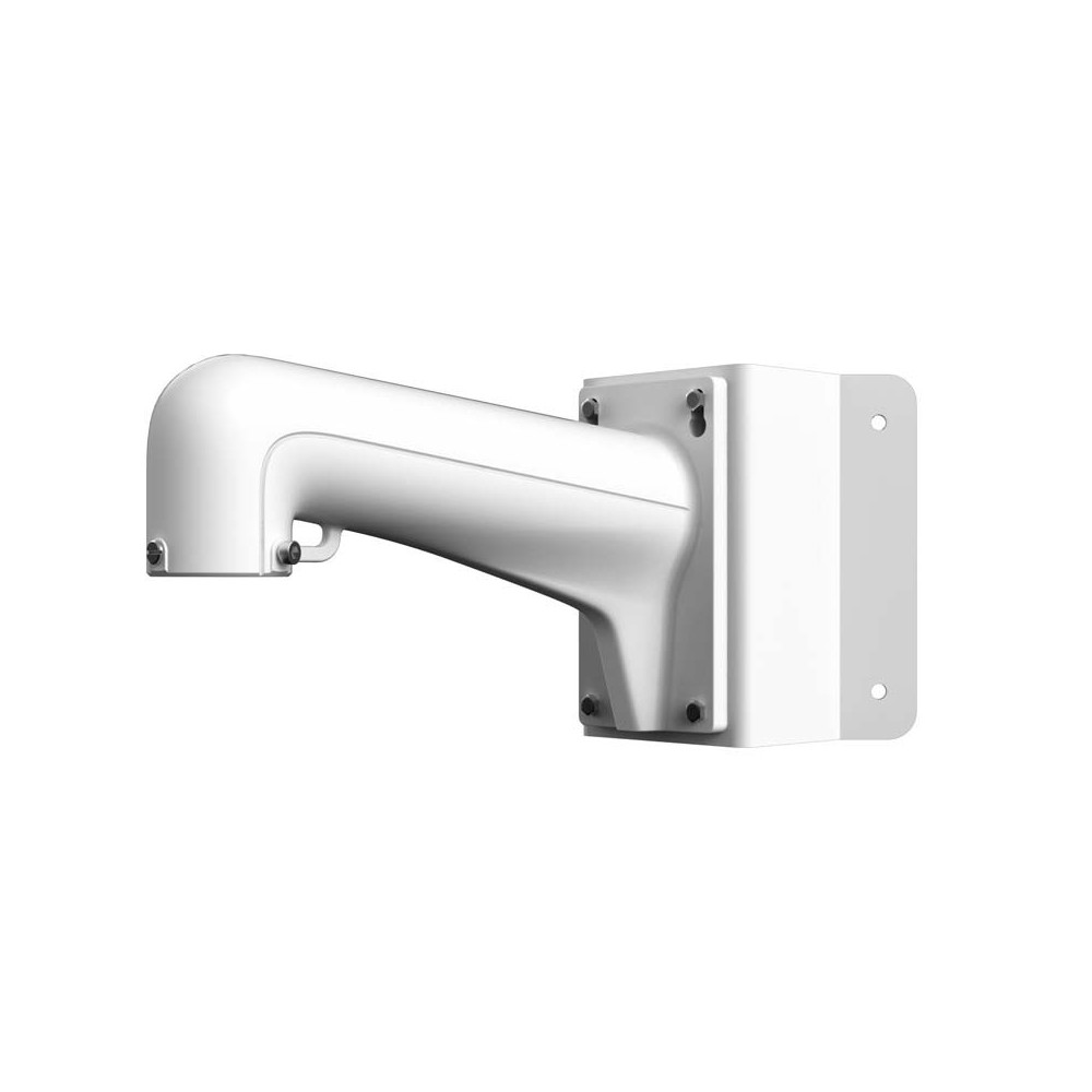 Support Extensible Pour Caméra De Surveillance - Métal, Réglable 20-40 Cm, Fixation Murale/extérieure