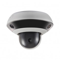 Caméra IP Hikvision DS-2PT3326IZ-DE3 dôme PanoVu 360° 3 objectifs + PTZ