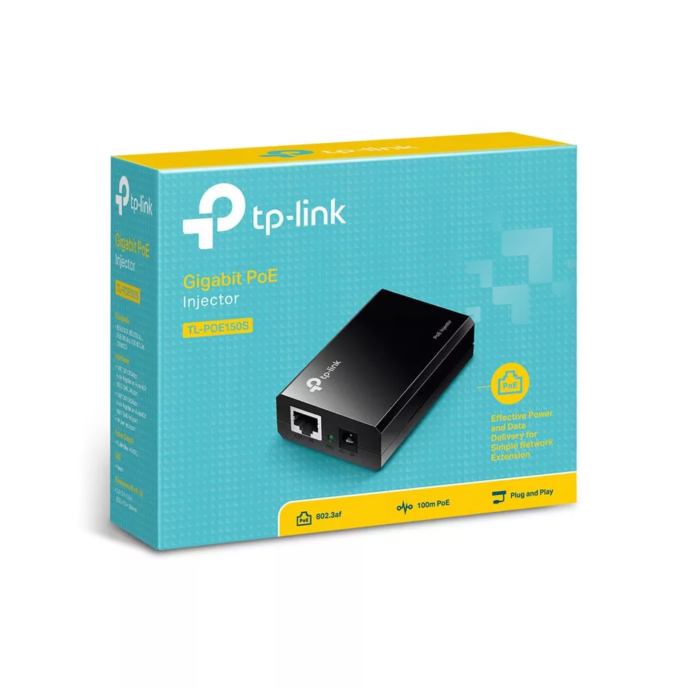 Comment connecter mon injecteur PoE TP-Link TL-POE150S, norme 802.3af