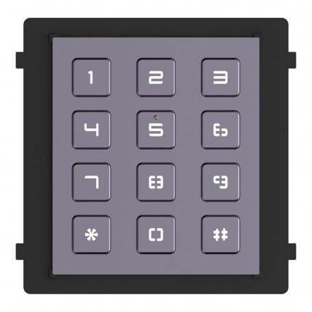 Module clavier de rue Hikvision DS-KD-KP pour interphone vidéo