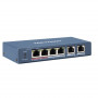 Hikvision DS-3E0106HP-E switch 6 ports dont 4 ports PoE longue distance 300 mètres