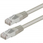 Câble RJ45 droit Cat.6 blindé F/UTP 10 mètres