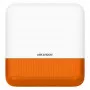 Hikvision DS-PS1-E-WE sirène extérieure sans fil orange 110 décibels