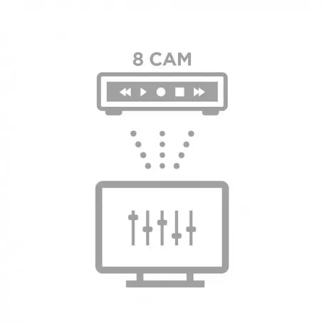 Configuration à distance NVR 8 caméras
