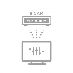 Configuration à distance NVR 8 caméras