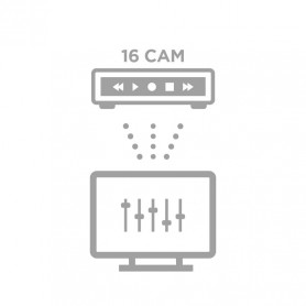 Configuration à distance NVR 16 caméras