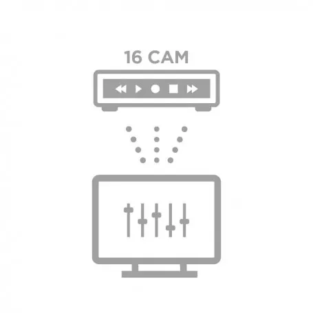 Configuration à distance NVR 16 caméras