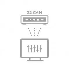 Configuration à distance NVR 32 caméras de surveillance Dahua / Hikvision