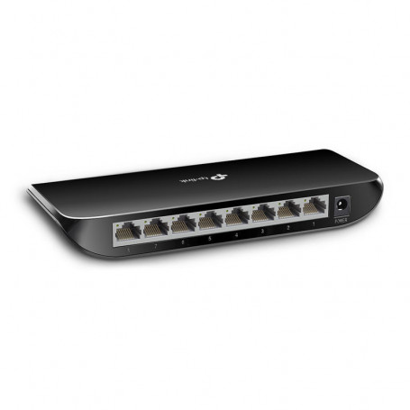 Switch Gigabit 8 ports TP-Link TL-SG1008D arrière