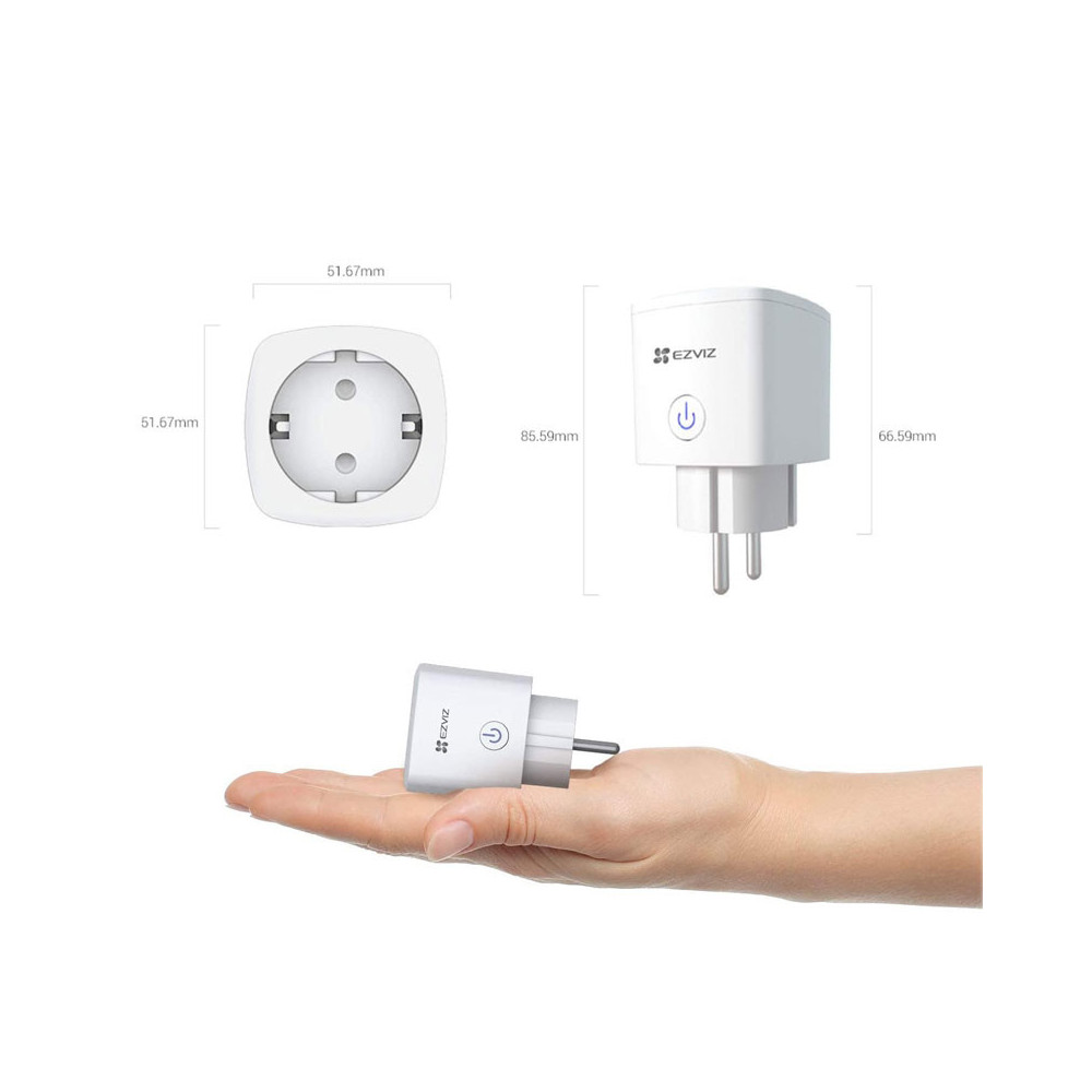 Prise connectée programmable wifi Ezviz T30A