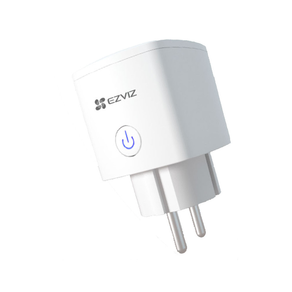 EZVIZ Prise Connectée WiFi, Smart Plug avec Mesure Consommation, Commande  vocale avec  Alexa et Google