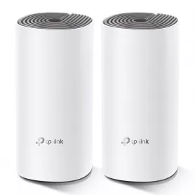 Système WiFi Mesh AC 1200 1,2 Gigabit + 2 ports Fast Ethernet TP-Link DECO E4 (pack de 2)