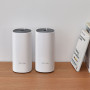 Système WiFi Mesh AC 1200 1,2 Gigabit + 2 ports Fast Ethernet TP-Link DECO E4 (pack de 2)