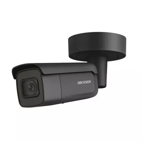 Caméra varifocale motorisée noire AcuSense 2.0 4K H265+ Hikvision DS-2CD2686G2-IZS powered by darkfighter IR 60 mètres