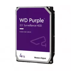 Disque dur 4 To spécial vidéosurveillance Western Digital Purple