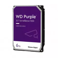 Disque dur 6 To spécial vidéosurveillance Western Digital Purple