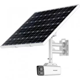 Caméra 4K solaire sur batterie avec connexion 4G AcuSense et ColorVu Hikvision DS-2XS6A87G1-L/C32S80
