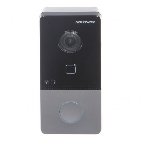 Interphone vidéo sans fil avec lecteur de badge Hikvision DS-KV6113-WPE1