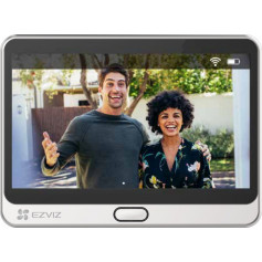 Sonnette vidéo sans fil sur batterie full HD avec écran tactile et audio bidirectionnel EZVIZ DP2C
