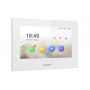 Écran de contrôle tactile WI-FI blanc Hikvision DS-KH6320-WTE2 pour interphone vidéo 2 fils