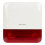 Hikvision DS-PS1-E-WE sirène extérieure sans fil rouge 110 décibels pour alarme Hikvision AX PRO