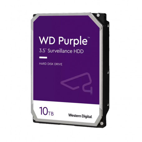 Disque dur 10 To spécial vidéosurveillance Western Digital Purple