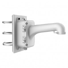 Hikvision DS-1604ZJ-BOX-POLE support d'angle + boîte de dérivation pour PTZ Hikvision