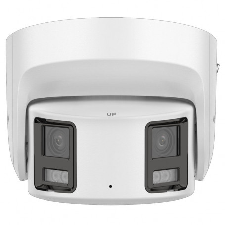 Caméra 4K 180° ColorVu et AcuSense 2.0 avec micro et alarme Hikvision DS-2CD2387G2P-LSU/SL